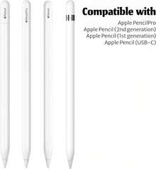 NXVX Pencil Tips (2-Pack) – Compatible With Pro, USB-C, Gen 2 & Gen 1 – Material Nibs Gifts For Mother, Family, Friends, Kids, Birthday, Holiday Phone