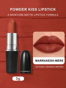 MAC Lustreglass Lipstick Sheer Shine PDA (Bricky Red).1 0Z/3G - #925 MARRAKESH-mERE - View 1