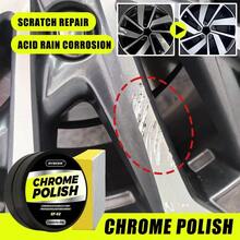 Ryekew Crema de reacondicionamiento de cromo Ryekew 50G - Restaura el brillo del cromado y lo hace lucir como nuevo, adecuado para muchas partes del automóvil.