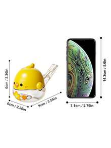 Juguete de silbato con forma de pollito pequeño y lindo, activado por agua, tamaño compacto, sonido relajante para bebés y niños pequeños