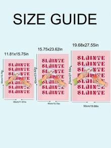 1pc Vintage Cosmopolitan Poster Pastel Martini Cocktail Canvas Wall Art Pink Boots High Heels Book Cover Painting, Irish Cheers Bar Cart Poster Irish Saying Expats Cocktail Orange Canvas Wall Art Happy Hour Drink Wall Posters, Bedroom Decor, Living Room Decor, Office Decor, Dining Room Wall Decoration, Kitchen Decor, Study Room,