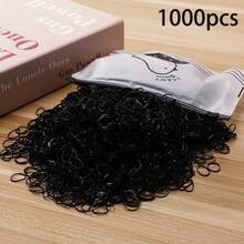 500 Stück/Packung Einweg-Haargummis, geeignet für den täglichen Gebrauch, Schönheits-Accessoires für Zuhause, Geschenke für Frauen, Haargummis, Haargummis, Haargummis, Scrunchies, Haarseile