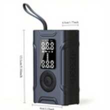 Inflador de neumáticos inteligente portátil, compresor de aire para automóvil