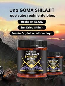 MVPCARE  Pure Himalayan Shilajit with 85 Micronutrients –Shilajit Gummies for Men & Women, 30 Gummies – Enhances Vitamin, Mineral, and Protein Absorption, Boosts Immunity & Daily Energy - Otros - Ver 5