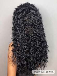 Heat Resistant Chemical Fiber Wigs Daily Wear Women Wigs Sweet Cute Wigs Prom Party Wigs Natural Hair - màu đen - Xem 7
