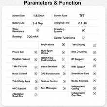 Kids Smart Watch With Camera, Photo Album, 18 Built-In Games, Calculator, Calendar, LED Light - The Perfect Holiday Gift For Children! - Multicolor - View 3