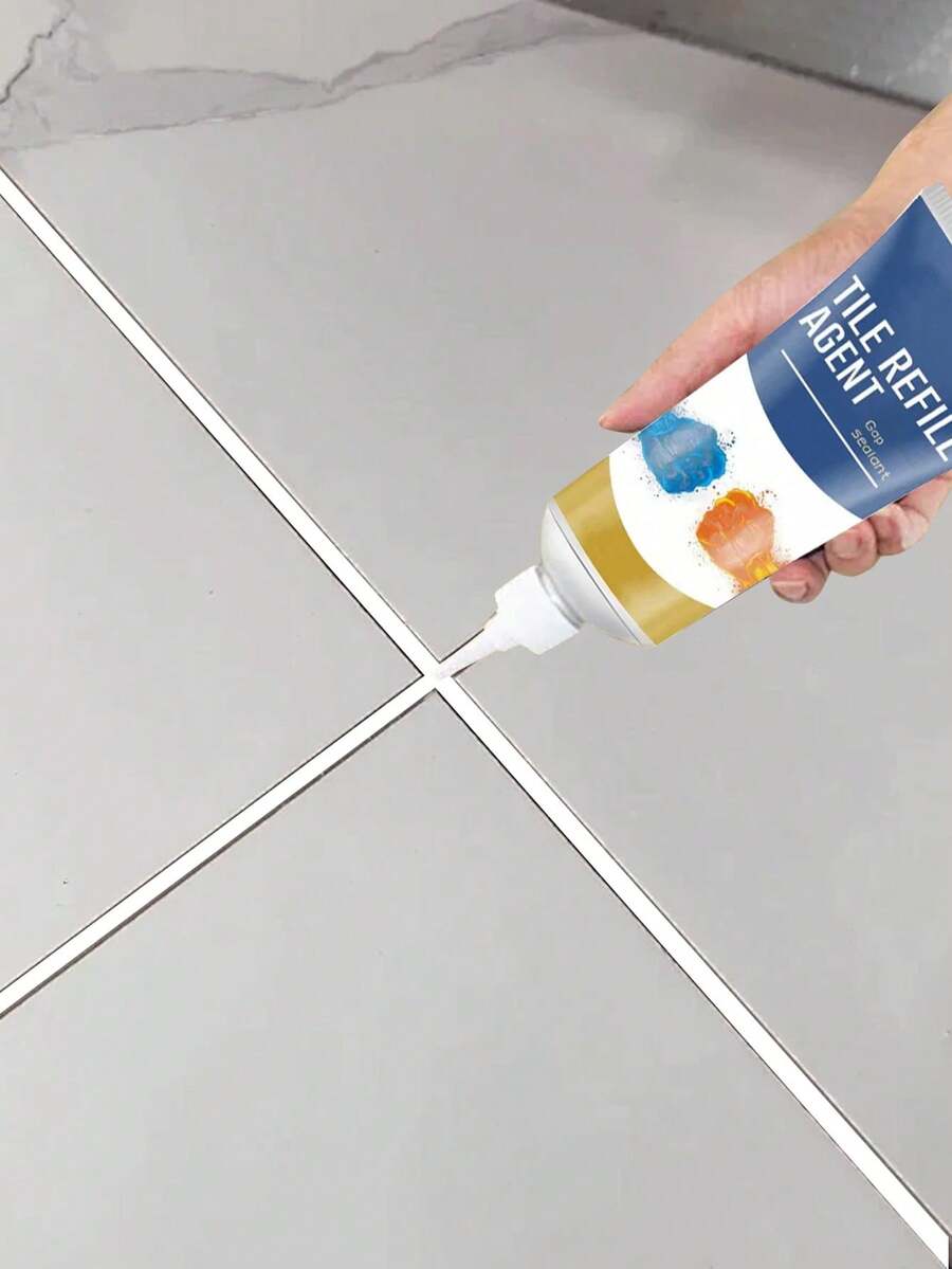 JAYSUING Anti-Mold, Waterproof Tile Grout, Suitable For Kitchen, Bathroom, Waterproof Flooring, Anti-Mold Tile Grout, Durable Household Product (Random Shipment Of New And Old Models)