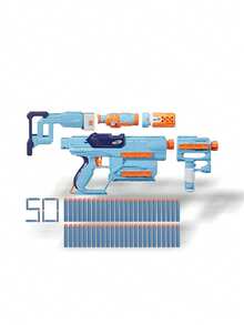 Hasbro 2.0 Lock N Load Pack, Special Material, 1 Blaster, 30 Darts, Musical/Wedding Season, Perfect Toy For Kids Ages 8+ - Multicolor - View 4