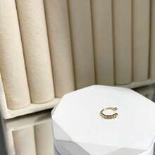 1pc Women Rhinestone Ear Cuff Clip-On Earring, Fashionable Accessory Gifts For Daily Wear - Nose Clip - View 35