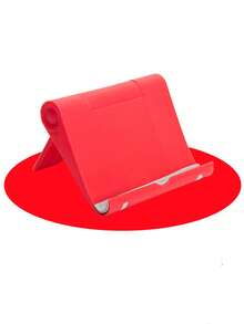 1 pieza Soporte ajustable de escritorio para tablet, soporte plegable multifuncional para teléfono celular compatible con iPhone, teléfono Android, regalo para cumpleaños, familia, amigos, accesorios para teléfono - Multicolor - Ver 20