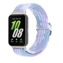 Elastic Woven Nylon Watch Band, Suitable For Samsung Galaxy Fit 3 Unisex, Soft Adjustable Strap, Compatible With Galaxy Fit 3-Band-R390, Multiple Colors Available, Fashionable Sports Smart Watch Band Comfortable To Wear - Galaxy Fit 3 - View 20