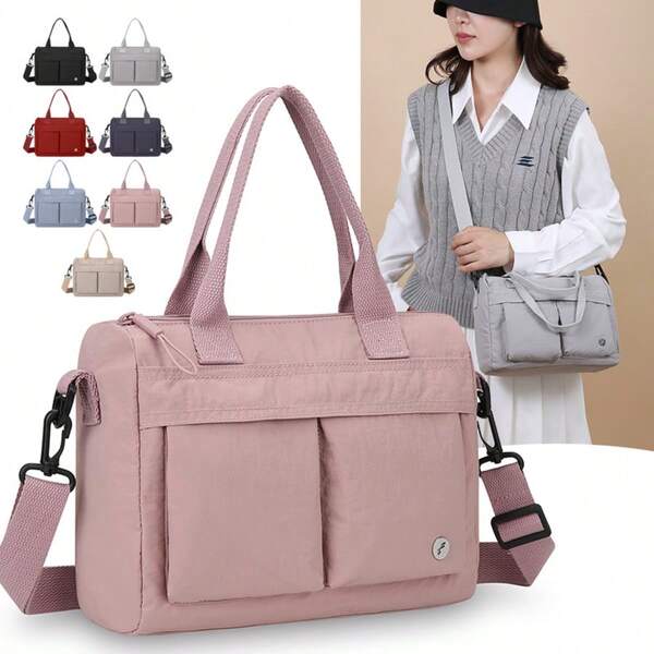 Fashion Handbags Women High Quality Nylon Shoulder Bags Designer Small Commuter Bag Ladies Simple Shopping Hand Bag, Suitable For Outdoor Activities And Commuting, Casual Shoulder Bag For Women, A Great Gift