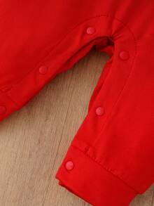 Pelele de Santa Claus para bebé, ropa de Navidad para recién nacidos niños y niñas, otoño