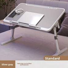 1 pieza Mesa plegable ajustable para portátil, bandeja de cama portátil para dormitorio, estudio, portátil - Multicolor - Ver 13