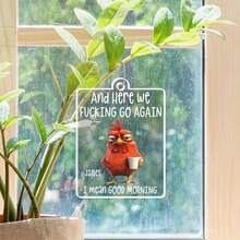 Catygift Personalized Animal Car Hanging Decoration, Custom Acrylic Auto Accessory, Unique Gift For Pet Lovers, Wildlife Themed Car Ornament