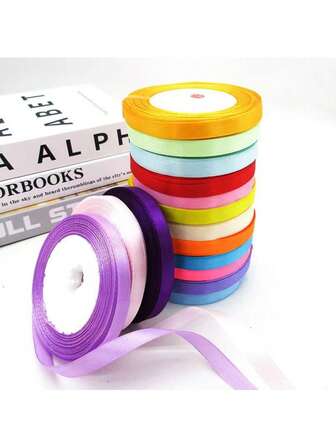 Satin Ribbon,Christmas Decor,Single Face Satin Ribbons, Fabric Ribbon Satin Ribbon Rolls Silk Satin Roll, Perfect For Gift Wrapping,Christmas,Gift Wrapping Birthday Party Decorations,Wedding Decoration,Handmade Bows,Wrapping Bouquet And More Christmas Christmas Decorations Christmas Pajamas Christmas Gifts Christmas Decor