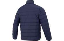 Under Armour Chaqueta acolchada de plumón deportiva para hombre, unicolor, cuello alto, cortavientos y cálida - Azul oscuro - Ver 5