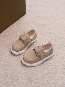 1 Pair Baby Outdoor Flat Comfortable Toddler Shoes, Fashion Versatile Casual Sneakers, Spring/Autumn - Khaki - View 2