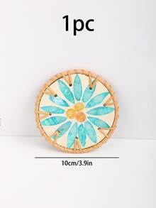 一款多色DIY圆形杯垫，一款北欧风手工藤编杯垫，一款贝壳形杯垫，兼具吸水、防冻和隔热功能。适用于派对、聚会、酒吧、家居和办公室——自然简约，是送礼佳品，也是送给男士的个性化创意礼物，性价比极高。 - 彩色 - 查看 14