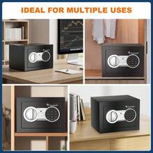 1.3 Cuft Small Safes For Home, Security Safety Box With