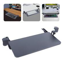 Keyboard Tray Keyboard Holder Keyboard Drawer - Black - View 1