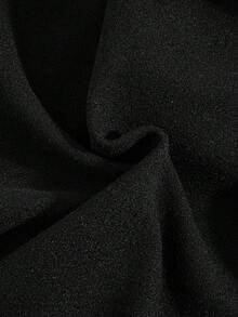 Men's Solid Color Turndown Collar Full Zip Long Sleeve Jacket, Thick Outerwear, Streetwear, Gentleman Style, Versatile For Multiple Occasions