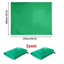 2Packs Large Plant Frost Protection Covers With Zipper - Extra Thick Winter Frost Blankets For Trees & Shrubs
