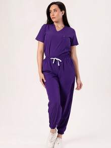 Scrub Sets - Grape - View 6