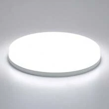 110V/220V 通用 LED 吸顶灯，方形/圆形白光灯具，6500K 明亮照明，适用于家庭、卧室、客厅、走廊、厨房、浴室、公寓、阳台、办公室 - LED白框吸頂燈 - 查看 11
