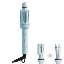 2-In-1 Auto Curler & Straightener - With Negative Ion Generator, Smart Timer, And Auto Shut-Off, -Free Curling And Straightening At Any Temperature