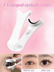 MAGEFY 3/2 Pairs Cartoon Magnetic Eyelashes Set, Natural Look, Reusable, Includes Professional Eyelash Curler + Eyebrow Gel, No Glue Needed, Easy To Wear And Remove, All-Day Comfort, Pink Packaging, Gift For Women, Suitable For Female Face And Eyes, Travel Essential, Beach Vacation, Camping Trip, Back To School Makeup Tool - 眼尾拉長款 - 查看 11