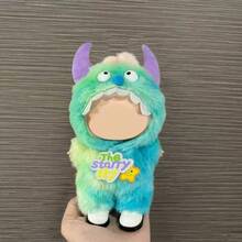 [仅衣服] 新款热销17cm第一代/第二代/第三代Labobo毛绒娃娃可换衣服，可爱渐变小怪兽套装 - 彩色 - 查看 6