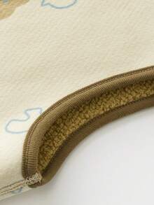 mini bala 2-25 Autumn New Arrival Baby Girls' Reversible Sherpa Jacket, Thick Soft Warm & Comfortable - Brown Tone - View 7