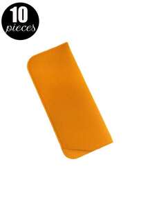 10件/5件/3件/1件皮革防水、防刮、防尘、柔软内衬口袋眼镜收纳袋，软包太阳镜收纳袋，适合日常收纳，适合外出携带，防止镜面刮花，避免摩擦眼镜及太阳镜镜面。 - 多色 - 查看 27