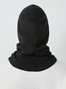 1pc Autumn/Winter Cycling Warm Balaclava, Outdoor Windproof Ski Face Mask, Fleece Multifunctional Full Face Neck Warmer, 2 Ways To Wear