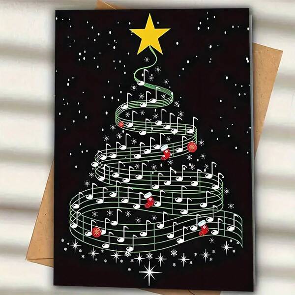 1pc Funny Christmas Greeting Card, "Who Christmas?", Hilarious & Amusing Christmas Design, Suitable As A Fun Gift For Family, Friends And Colleagues On Christmas And Other Special Occasions.