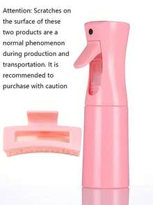 12pcs Hair Brush Set, Includes 200ml Continuous Spray Bottle, High-Quality Wide-Tooth Comb, Scalp Massage Shampoo Brush, Straightening Brush, Edge Brush, Volumizing Brush, Tail Comb, 4pcs Hair Clips And Hair Ties, Hairstyling Tools Set, Hair Accessories - Nine-row Comb 12pcs - View 4