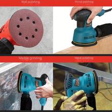 Lijadora con control de velocidad, lijadora para pintar paredes, yeso, pulidora, carpintería, eléctrica, muebles de madera, lijadora de paneles planos