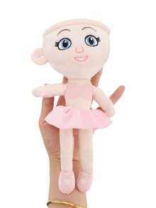25cm/9.84in Tung Tung Tung Sahur Plush Ballerina Cappuccina Kawaii Coffee Girl Stuffed Animals Plushies Decorate Creative Gifts For Kids Birthday Party Home Girls Room Decor Game Collector - Pink - View 8