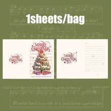 1 Set Christmas Card, Christmas Candlelight Ode Series, Exquisite Christmas Greeting Gift Message Card - Multicolor - View 15