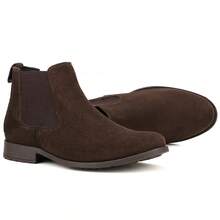 Men's Chelsea Boot Country Leather Suede - Coffee - View 8