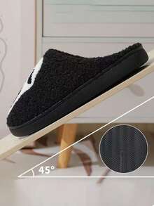 Fashionable Slippers, Casual Beach Soft Plush Lining Home Slippers