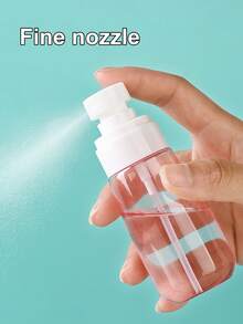 Sanrio Valentine's Day Christmas Hello Kitty Cartoon Cute 30ml/60ml/100ml DIY Self-Adhesive Sticker Travel Portable Spray Bottle Lotion Dispenser Pressure Bottle Press Bottle Kitty Dispenser Bottle (Some Parts May Be Random)