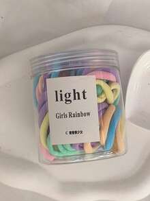 50个/包渐变色发圈，无缝弹力发圈，糖果色，春夏女士发饰，秋季，旅行，美发工具，女士配饰，发饰，秋季，女士发饰，美发工具，发饰，发饰，美妆配饰，礼物，旅行，女士礼物，发饰，女士圣诞礼物，女士圣诞礼物，成人圣诞礼物，成人圣诞礼物，发饰，女士配饰，圣诞礼物，成人发饰，圣诞礼物，成人发饰，圣诞礼物，成人发饰，圣诞礼物，发圈，马尾辫发圈 - 彩色 - 查看 11