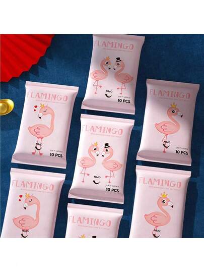 1/2/5/10 Packungen tragbare Feuchttücher für die tägliche Reinigung im Haushalt