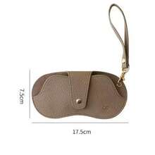 1 Peça Estojo à Prova de Choque para Óculos, Bolsa Portátil de Armazenamento para Óculos de Sol/Óculos de Grau, Estojo Protetor Anti-Perda com Gancho