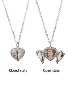 Customized Personalized European And American Cross-Border Color Photo Necklace, Mother's Day Gift, Valentine's Day Gift, Birthday Anniversary Gift, For Friends, Classmates, Graduation, , Family, High-End Gift, Southeast Asia,Jewellery For Ladies ,Boho Statement - Style 1 - View 25