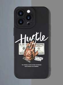 1pc TPU Classic Phone Case, Dollar Sign Print Mobile Phone Cover, Compatible With Apple Series, Best Gift For Family And Friends Waterproof Shockproof Anti-Fall Scratch Resistant - Multicolor - View 5