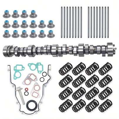 Stage 2 CAM Kit PAC 1218,Camshaft & Spring For GM LS 4.8/5.3/6.0 | Fits Sloppy LS & E1840P