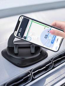 可旋转导航支架车载手机支架，旋转支架，高档防滑垫，通用汽车仪表盘 - 均碼 - 查看 7